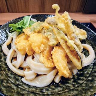天ぷらぶっかけうどん