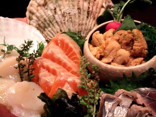 本日の刺身５点盛り　　　　