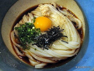玉子ぶっかけうどん