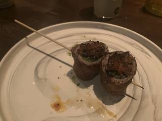 ネギ巻き葱味噌（華海老スペシャル）