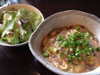 牛テールあんかけご飯