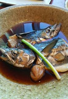 水と醤油の煮魚御膳