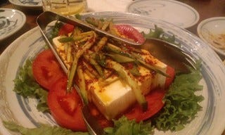 コリアン豆腐サラダ