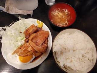 チャーシュー定食