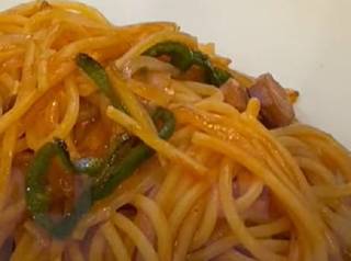 ナポリタンスパゲッティー