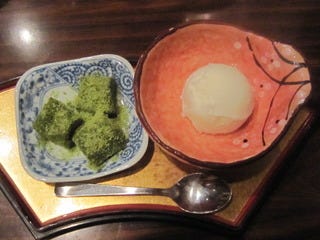 塩アイス抹茶わらび餅