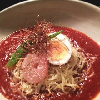 冷トマトまぜそば