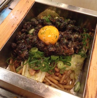 黒納豆焼きそば