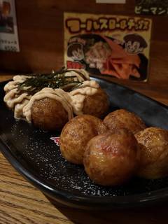 たこ焼き　明太マヨ、塩ガーリック