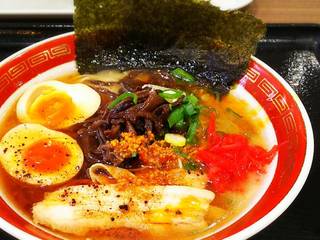 黒とんこつ　煮たまご