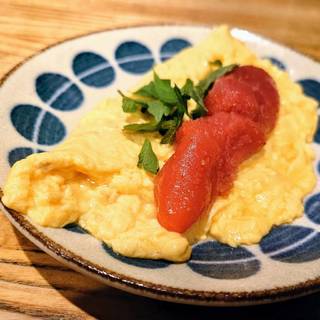 あごだし効いた明太卵焼き