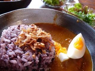 黒米カレーライス