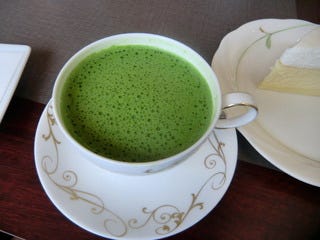 ホット抹茶ドリンク