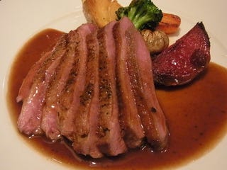 鴨胸肉のロースト