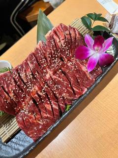 【名物】鹿児島黒毛和牛クラシタロースのすだれ焼き