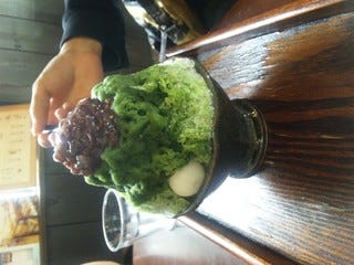 抹茶（かき氷）