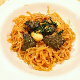 モッツァレラとナスのアラビアータ