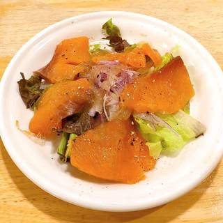 スモークサーモンのカルパッチョ