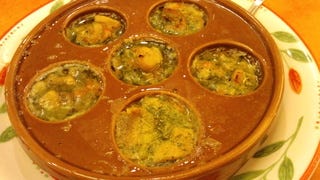 エスカルゴのオーブン焼き