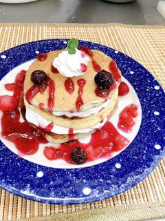 豆乳パンケーキ