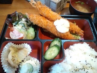 海老フライ定食