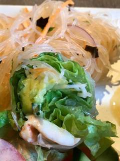 アボガドの春巻き