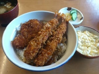 えびとんタルカツ丼