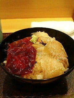 づけ・鯛のごま和え丼