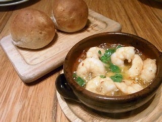 小エビのアヒージョ