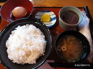 卵かけごはん定食