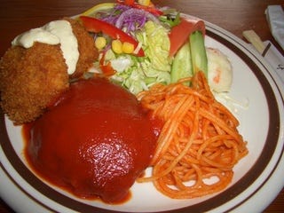 ハンバーグ＆ほたて