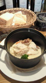 豚ばら肉と野菜のクリームソース煮込み　～粒マスタード風味～