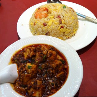 ミニ麻婆豆腐＆チャーハンセット