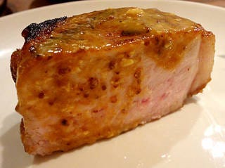 厚切り　穀美豚ロースのグリル