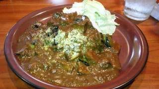 ナスと挽き肉のカレー