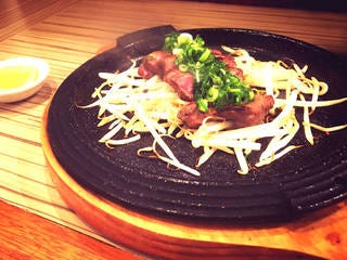 牛肉鉄板焼き