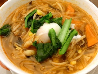 温玉野菜たっぷり担担麺