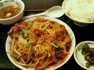 バクダン炒め定食