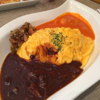 オムレツライス