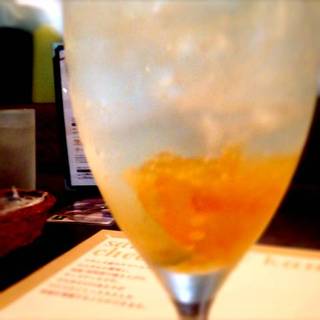 柚子と蜂蜜のカクテル
