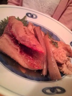 金目鯛煮付け定食