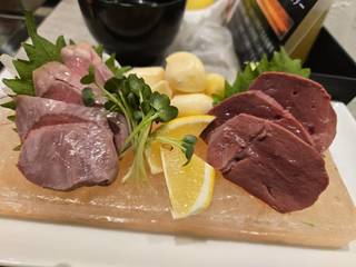 牛ハツと牛レバーの低温調理