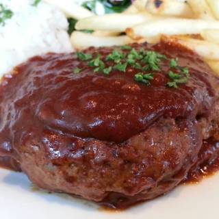 自家製手ごねハンバーグ