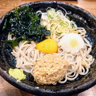 納豆おろしそば　冷