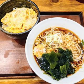 親子丼セット　温