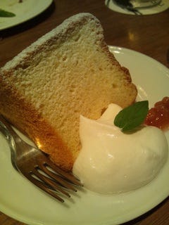 シフォンケーキ