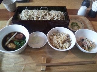 合鴨つくねせいろセット