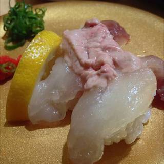 カワハギの肝付き