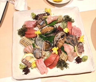 地物のお造り（特別料理）
