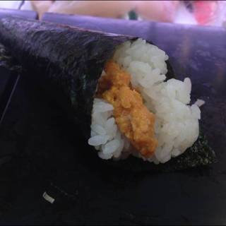 うに手巻き寿司